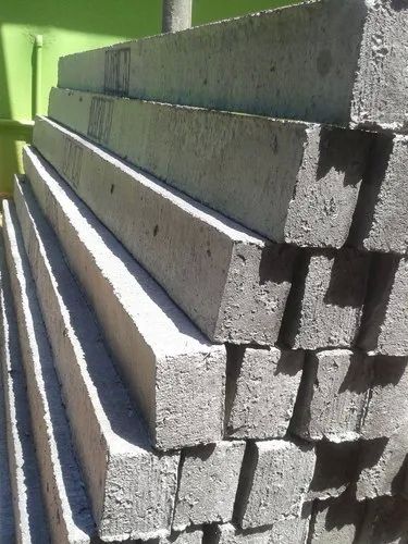 K2M 2ft Concrete Fence Posts, Color : Grey
