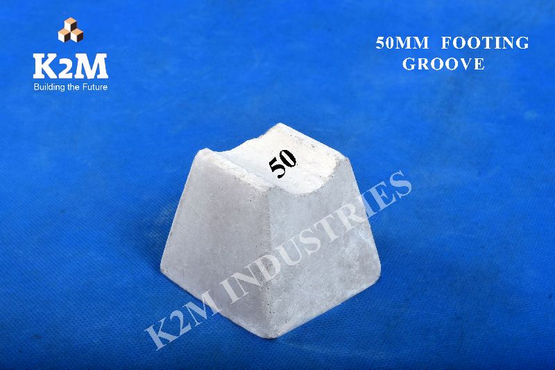 50mm Groove Footing Concrete Cover Blocks