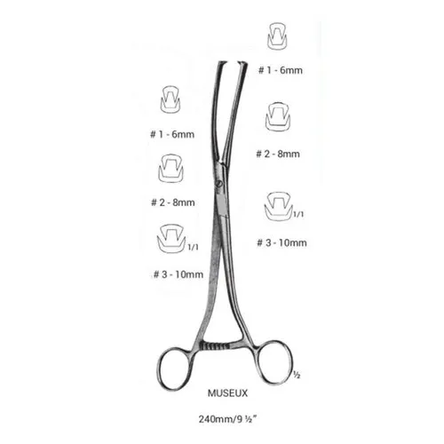 Stainless Steel Vulsellum Forceps Siddhanath Life Sciences Private