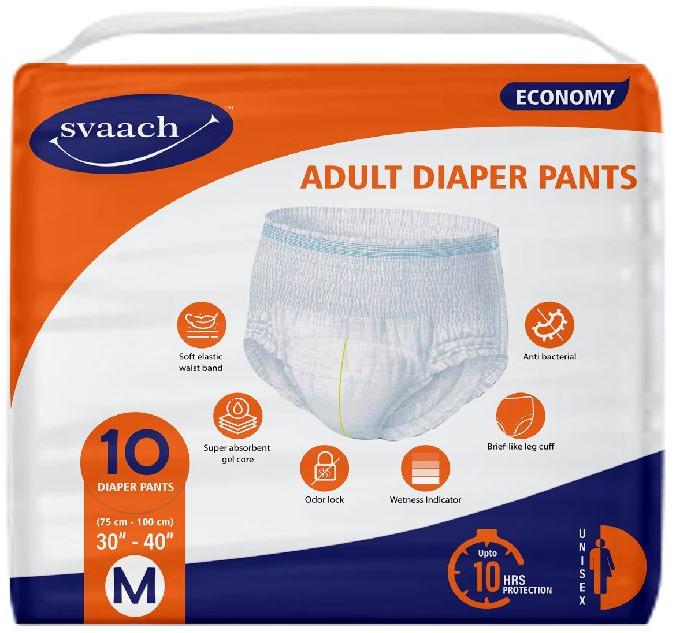 Svaach Economy Adult Diaper Pants Medium10s