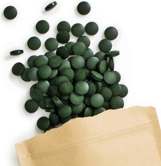 Spirulina Tablets, for Supplement Diet, Depression, Grade Standard : Medicine Grade