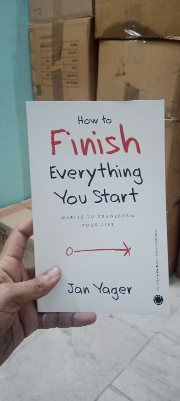 Finish Everything You Start Book
