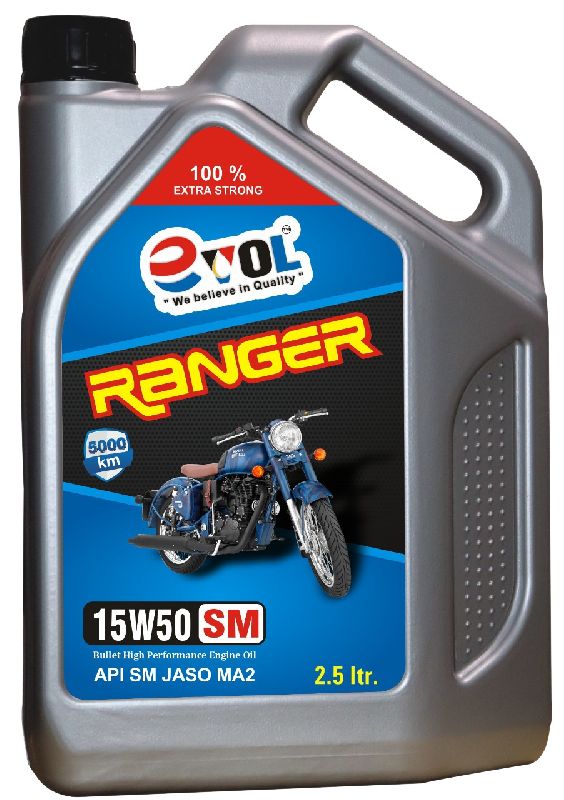 EVOL Ranger Bullet Engine Oil, for Automobiles, Form Liquid