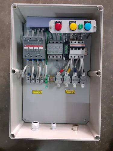 Solar Junction Box Application Power Plant Samptel Energy Private Limited Ahmedabad Gujarat 3801