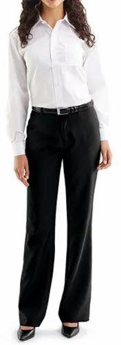 Plain Cotton Ladies Corporate Uniform, Size : XL