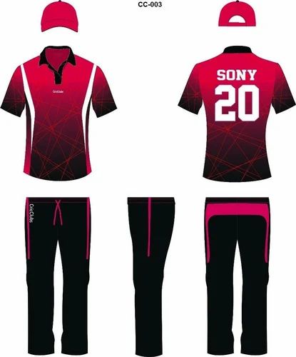 Polyester Ladies Cricket Uniform, for Sports, Size : XL, X-Small