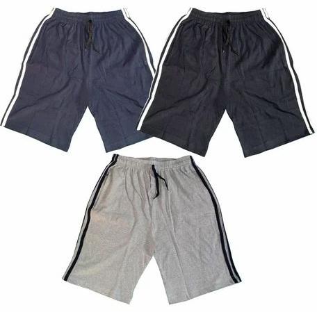 Plain Mens Cotton Bermuda Shorts, Occasion : Sports Wear