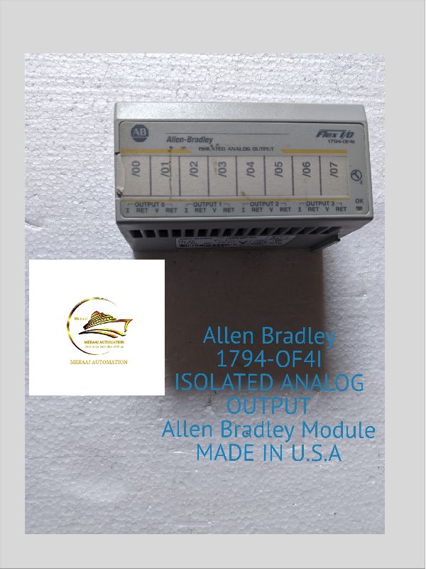 allen bradley 1794-of4i isolated analog output allen bradley module