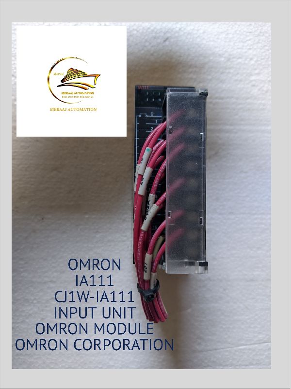 Cj1w-ia111 input unit omron module, Power : 24VDC