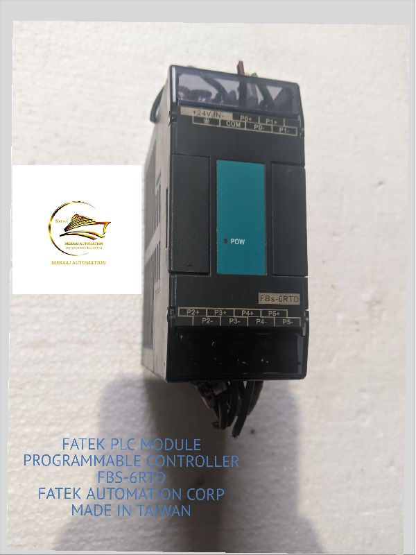 Fbs-6rtd fatek plc module, Color : Black