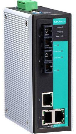 MOXA﻿ EDS 405A Ethernet Switch, for Industrial, Shape : Rectengular