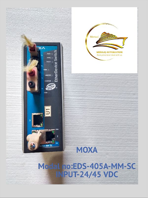 Moxa eds-405a-mm-sc ethernet switch, for Clinical, Hospital, Personal, Personal Use, Technics : Machine-made