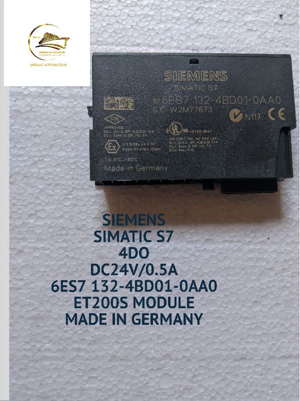 siemens simatic s7 4do dc24v 4bd01 io module, Packaging Type : Box ...