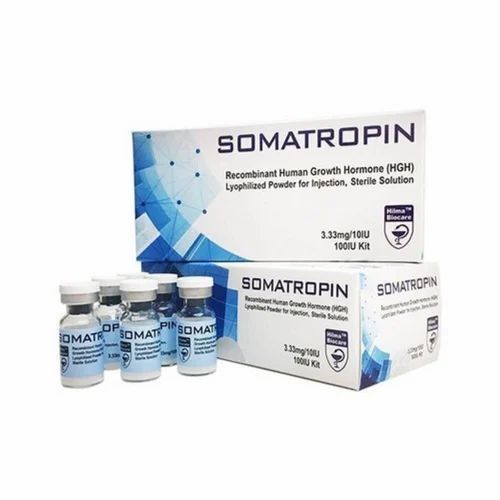 somatropin human growth hormone injection