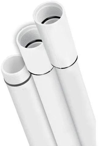 Polished Round PVC Column Pipes, for Plumbing, Construction, Certification : ISI Certified