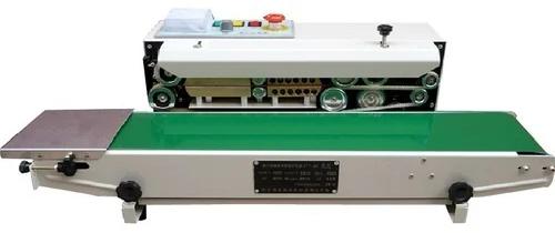 Polished Electric Continuous Band Sealer, for Industrial Use, Width : 70mm