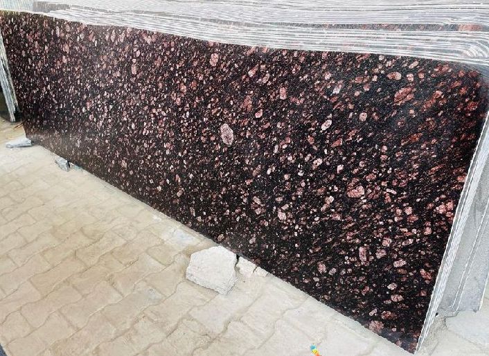 Brazil Brown Lapatro Granite, Stone Form : Big Slab