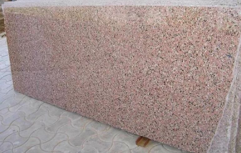 Rectangular Polished Rosy Pink Granite, Size : 150x240cm