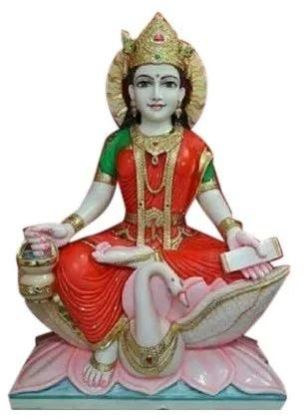 Gayatri Mata Marble Statue