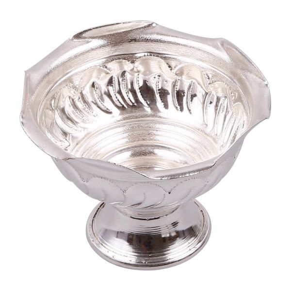 Silver Pooja Bowl, Pattern : Carved - Sir Kamalam Enterprises ...