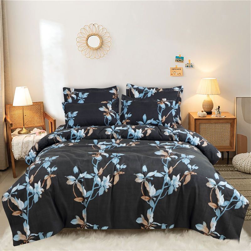 Double bedsheet 100x108 cotton Queen, Color : Multi