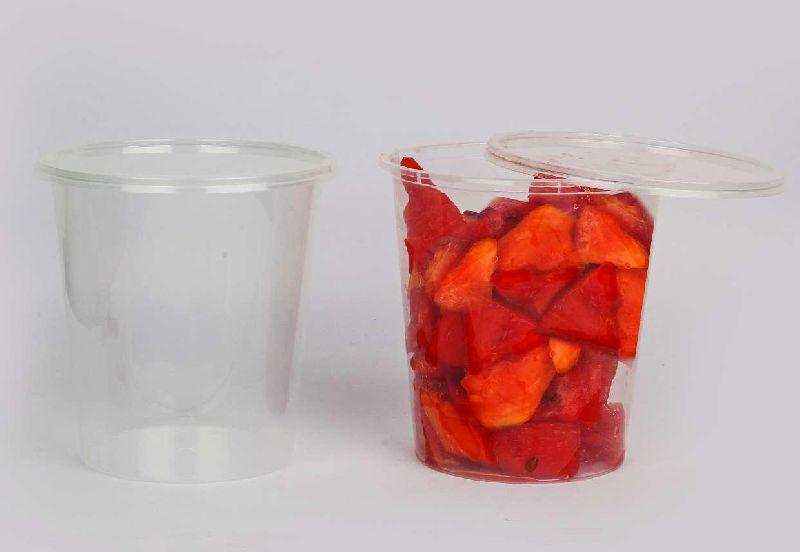 1000ml Tall Transparent Plastic Container
