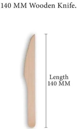 140mm Wooden Knife