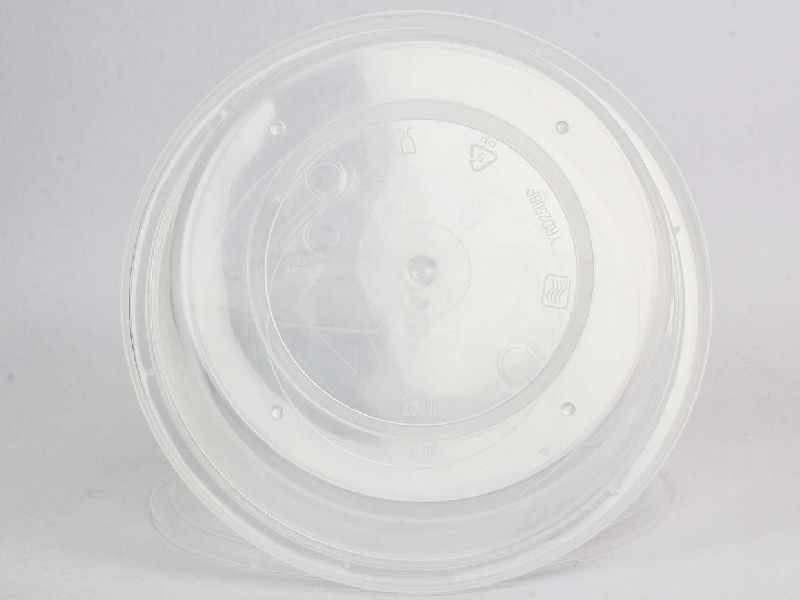 300ml Transparent Round Plastic Container