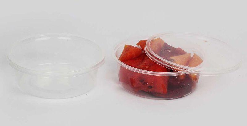 400ml Transparent Round Plastic Container