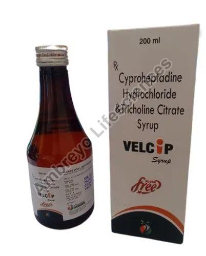 Velcip Syrup, Packaging Type : Plastic Bottle