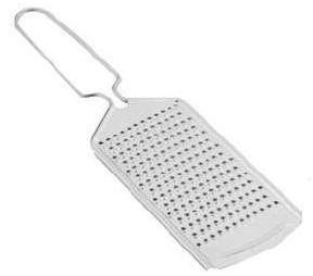 Silver Cheese Grater with Wire Handle, for Kitchen