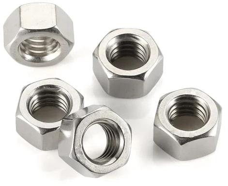 Polished 304 Stainless Steel Nuts, for Electrical Fittings, Furniture Fittings, Size : Standard