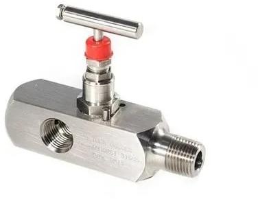Polished Stainless Steel Bleed Gauge Valve, for Industrial, Valve Size : 1.1/4inch
