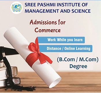 Admissions for Commerce (B.Com/ M.Com) Degree