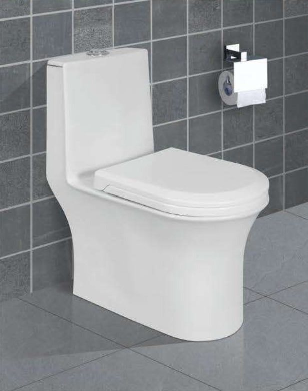 Ceramic 630x345x740mm One Piece Closet, for Toilet Use, Feature : Unmatched Quality