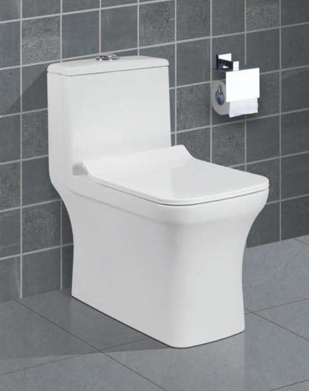 Ceramic 630x350x710mm One Piece Closet, for Toilet Use, Feature : Dual-Flush, Unmatched Quality