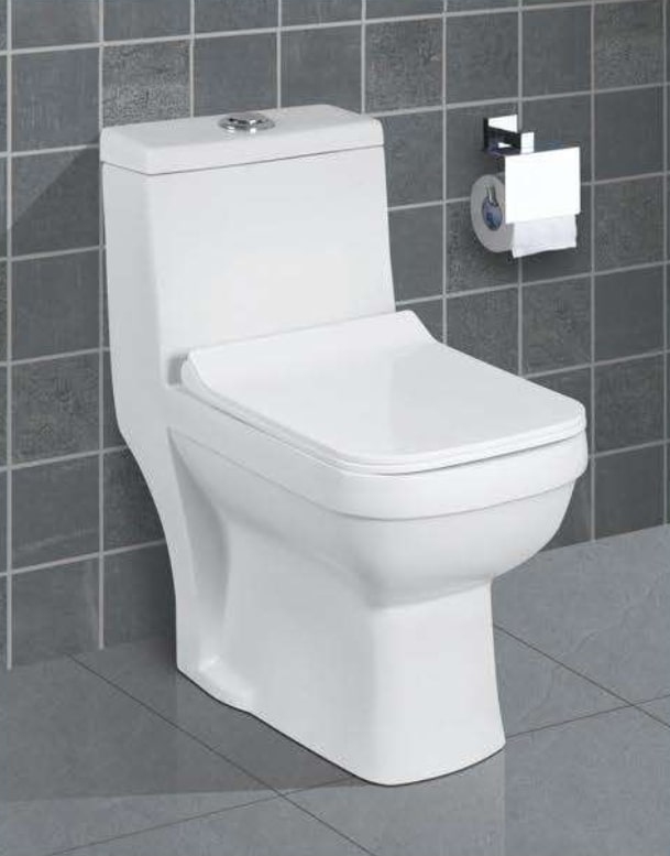 Ceramic 700x630x350mm One Piece Closet, for Toilet Use, Feature : Dual-Flush