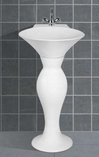 Dolphin Pedestal Wash Basin Set, for Home, Hotel, Style : Modern
