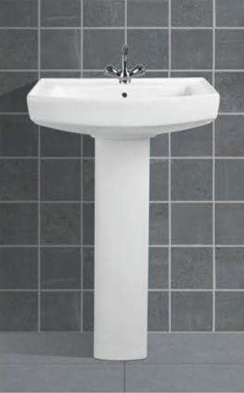 Polo Pedestal Wash Basin Set, for Home, Style : Modern