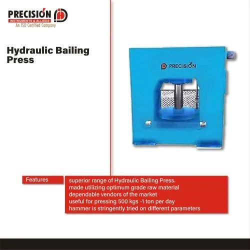 Precision Instruments Baling Hydraulic Press