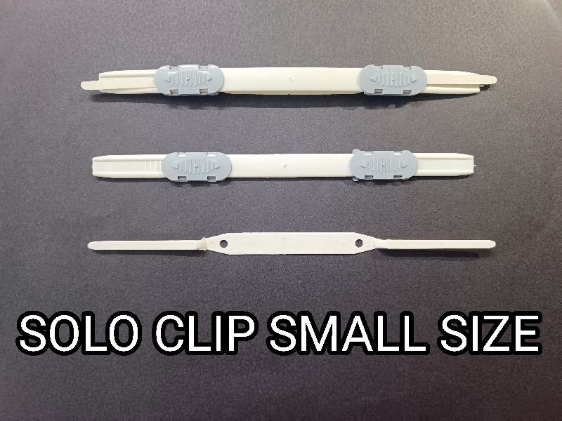 PLASTIC FILE CLIP (SMALL SIZE), Color : White