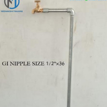 GI Barrel Nipple 1/2"X36"
