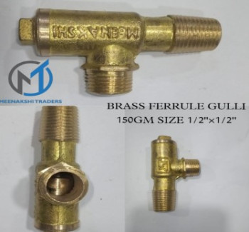 15mm Brass Die Casted Adjustable Ferrule, for Water Fitting, Feature : Blow-Out-Proof, Durable