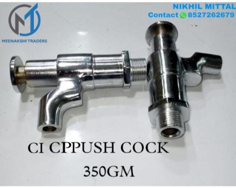 15mm Ci CP Push Cock Tap