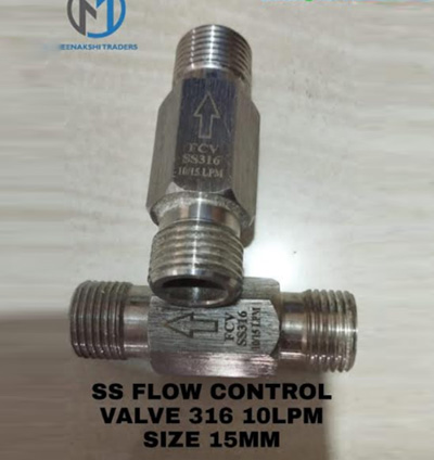 SS 316 FLOW CONTROL VALVE, for Water Fitting, Specialities : Non Breakable, Investment Casting, Heat Resistance