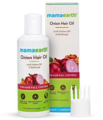 Mamaearth Onion Hair Oil, Feature : Nourishing
