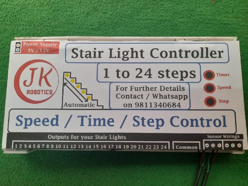 Automatic stair light controller