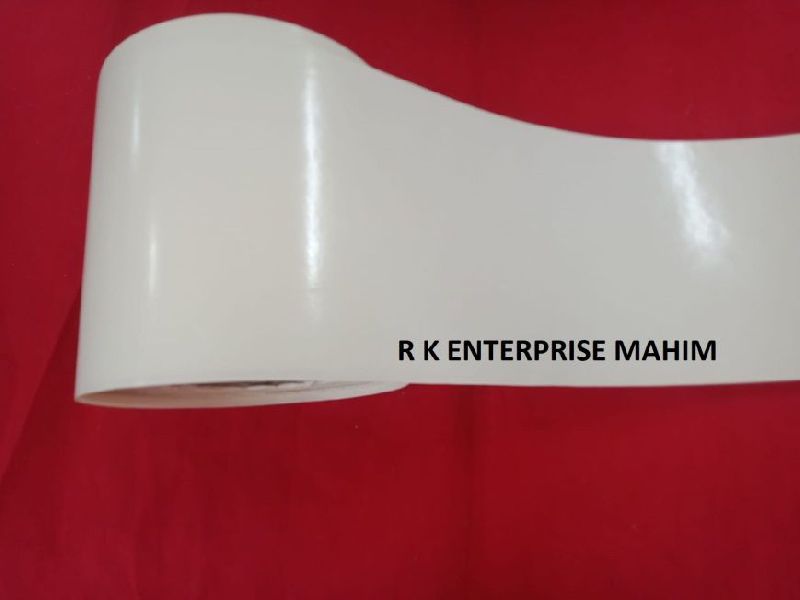 Two Side White Silicone Coated Paper, Size : Customized