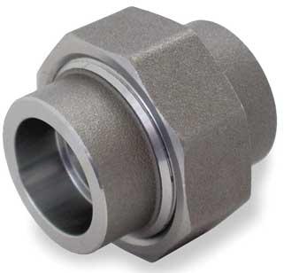Socket Weld Union, for Plumbing Pipe, Size : 1/2 to 2 Inch
