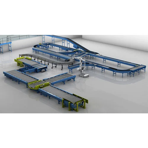 Automation Conveyor System, Type : Flexible - Dishita Automation And ...